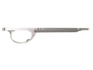Jerry Fisher Trigger Guard Assembly with Round Bottom Floorplate Winchester 70 Pre-64 Steel in the White For Sale