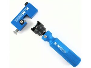K&M Micro-Adjustable Neck Turner with Tool Steel Cutter For Sale