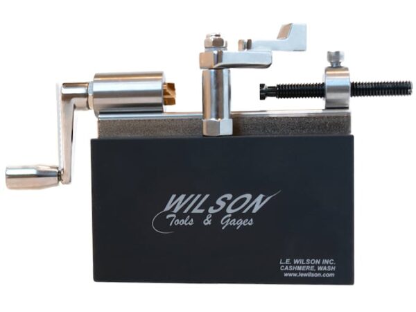 L.E. Wilson Case Trimmer Kit Stainless Steel with Titanium Nitride Coated Cutter For Sale