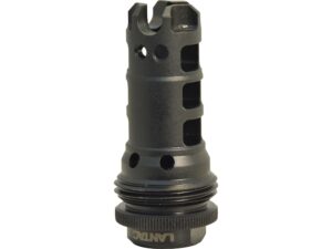 LANTAC Dragon Muzzle Brake with Silencerco ASR Quick Detach Suppressor Mount 7.62mm 5/8"-24 Thread Stainless Steel Nitride For Sale