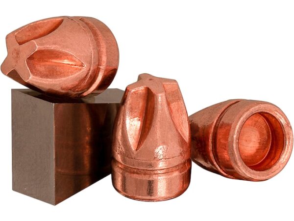 Lehigh Defense Xtreme Defense Bullets 9mm (355 Diameter) 68 Grain Solid Copper Enhanced Fluid Transfer Monolithic Lead-Free Box of 100 For Sale