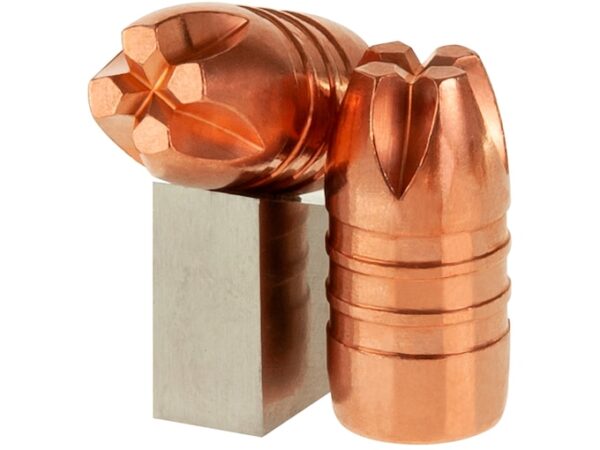 Lehigh Defense Xtreme Penetrator Bullets 38 Caliber (357 Diameter) 140 Grain Solid Copper Fluid Transfer Monolithic Lead-Free Box of 50 For Sale