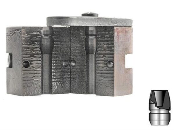 Lyman 1-Cavity Bullet Mold #356637 9mm (356 Diameter) 124 Grain Devastator Hollow Point Bevel Base For Sale