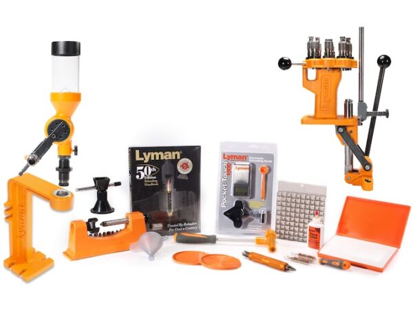 Lyman Brass Smith All-American 8-Station Turret Press Reloading Kit For Sale