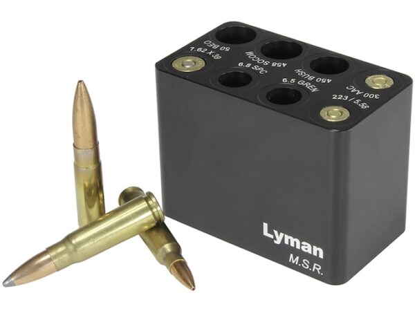 Lyman MSR Multi-Caliber Ammo Checker Cartridge Gauge 223 Remington