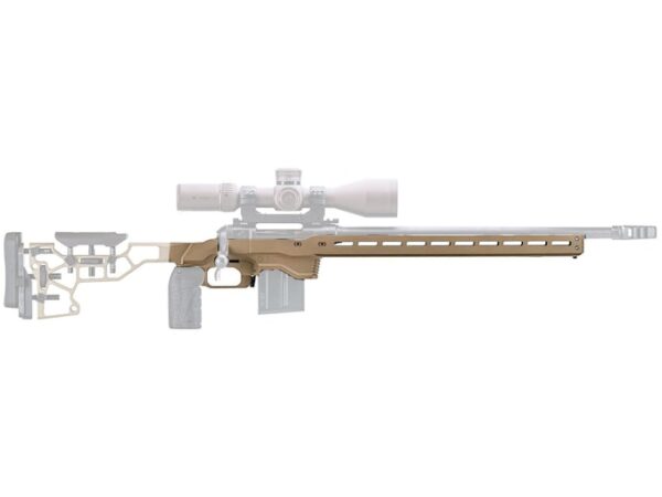 MDT ACC Chassis Base Remington 700 Long Action Right Hand Aluminum Cerakote Flat Dark Earth For Sale
