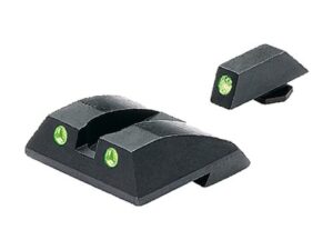 Meprolight Tru-Dot Sight Set S&W Sigma Steel Blue Tritium Green For Sale