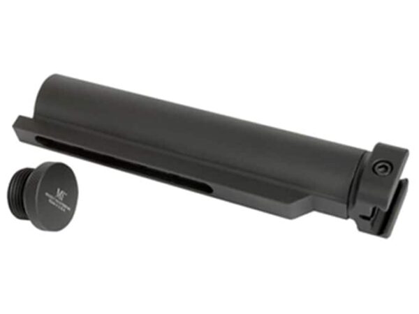 Midwest Industries 1913 Picatinny Rail AR-15 Buffer Tube Adapter Aluminum Black- Blemished For Sale
