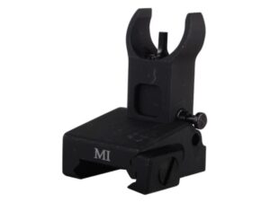 Midwest Industries Flip-Up Low-Profile Front Sight Handguard Height AR-15 Aluminum Black For Sale
