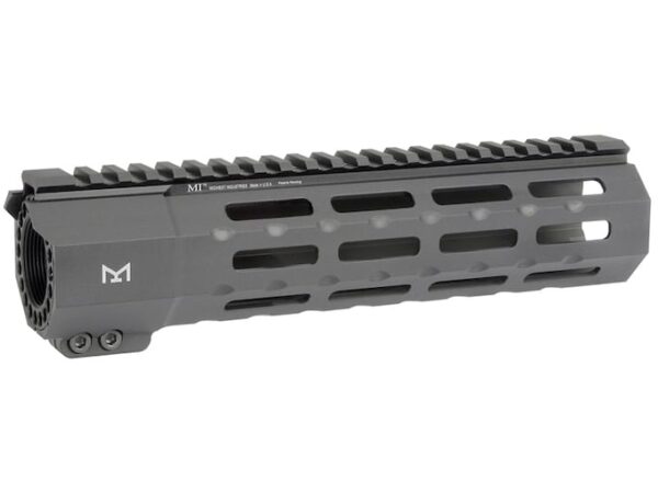 Midwest Industries Suppressor Compatible Free Float M-LOK Handguard AR-15 Aluminum Black For Sale