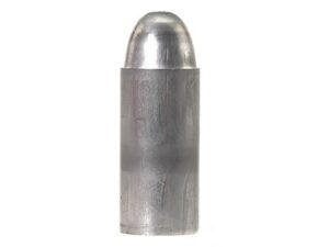 Montana Precision Swaging Cast Bullets 40 Caliber (395 Diameter) 330 Grain Lead Straight Sided Paper Patch (Unpatched) Round Nose Cup Base Box of 50 For Sale