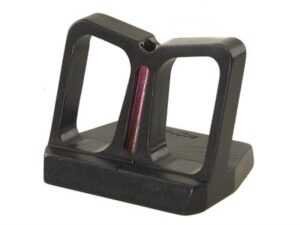 NECG See-Thru Rear Sight Blade with Red Fiber Optic For Sale