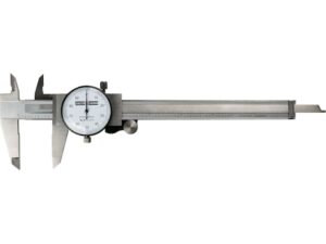 National Metallic Dial Caliper 6" Stainless Steel For Sale