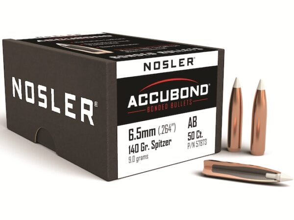 Nosler AccuBond Bullets 264 Caliber