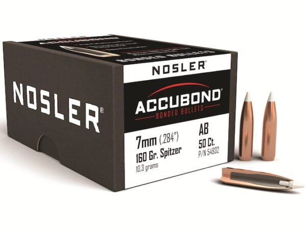 Nosler AccuBond Bullets 284 Caliber