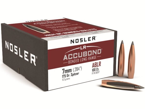 Nosler AccuBond Long Range Bullets 284 Caliber