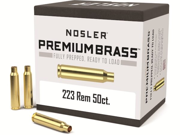 Nosler Custom Brass 223 Remington For Sale