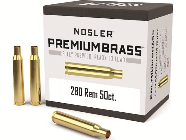 Nosler Custom Brass 280 Remington Box of 50 For Sale