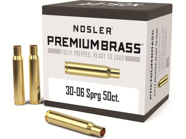 Nosler Custom Brass 30-06 Springfield Box of 50 For Sale