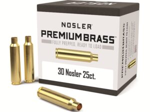 Nosler Custom Brass 30 Nosler Box of 25 For Sale
