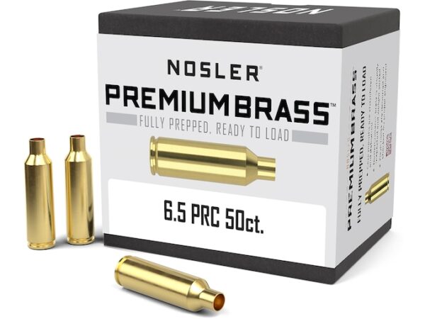 Nosler Custom Brass 6.5 PRC Box of 50 For Sale