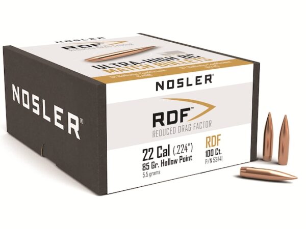Nosler RDF Bullets Hollow Point Boat Tail For Sale