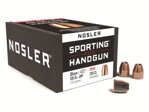 Nosler Sporting Handgun Bullets 40 S&W