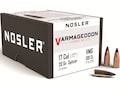 Nosler Varmageddon Bullets 17 Caliber (172 Diameter) 20 Grain Tipped Flat Base For Sale