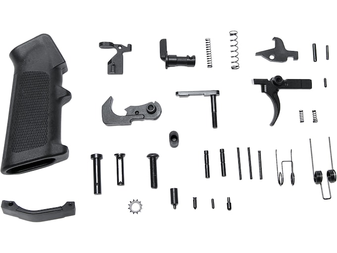 Odin Works AR-15 Lower Receiver Parts Kit with Pistol Grip, Polymer ...