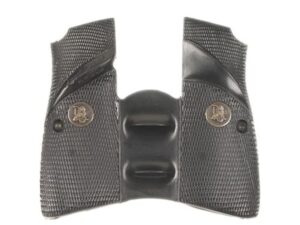 Pachmayr Signature Grips with Backstrap and Finger Grooves Browning Hi-Power Rubber Black For Sale