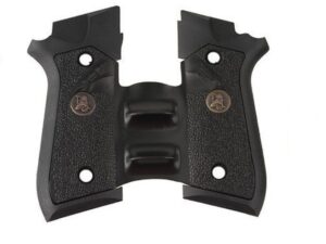 Pachmayr Signature Grips with Backstrap and Finger Grooves Taurus PT99 (Decocker Models) Rubber Black For Sale