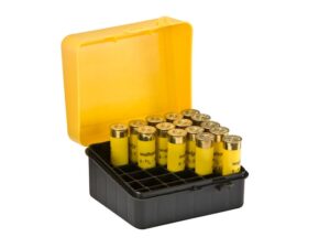 Plano Shotgun Shell Box 20 Gauge 25-Round Polymer Yellow For Sale