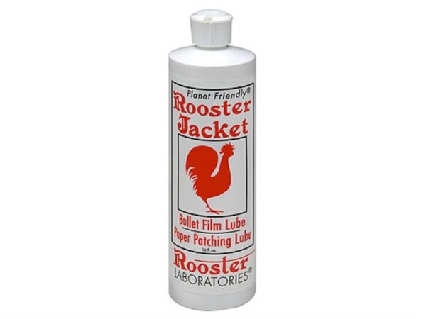 Rooster Jacket Waterproof Bullet Film Lube and Paper Patch Lube 16 oz For Sale