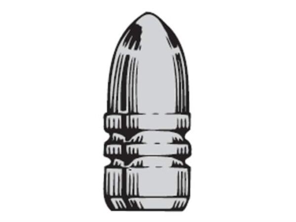 Saeco Bullet Mold #254 30 Caliber (309 Diameter) 115 Grain Round Nose Bevel Base For Sale