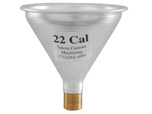 Satern Powder Funnel 22 Caliber Aluminum and Brass For Sale