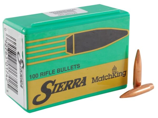 Sierra MatchKing Bullets 264 Caliber