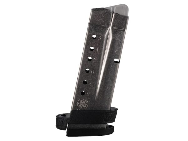 Smith & Wesson Magazine S&W M&P Shield 9mm Luger 8-Round Stainless Steel For Sale