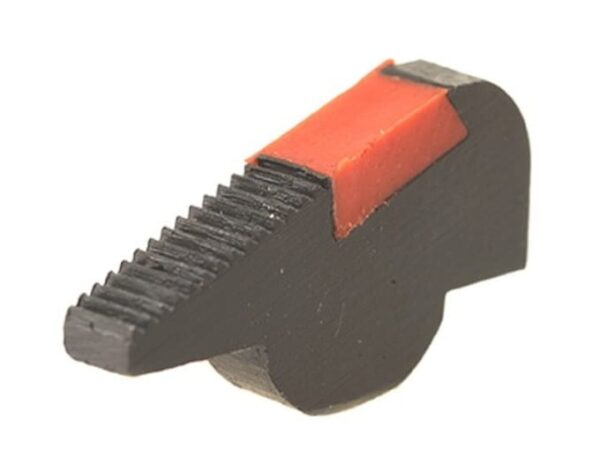 Smith & Wesson Revolver Pinned Front Sight Black Serrated Ramp with Red Ramp Insert .278" Height For Sale