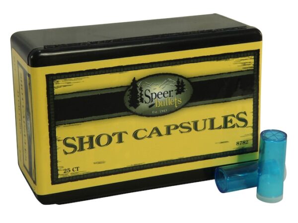 Speer Empty Shot Capsules 44 Caliber Box of 25 For Sale