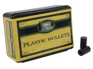 Speer Plastic Bullets 38 Caliber (357 to 358 Diameter) Box of 50 For Sale
