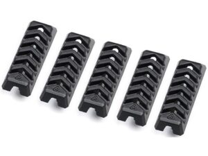 Strike Industries Siegen Wire Management Rail Cover M-LOK Polymer Black Package of 5 For Sale