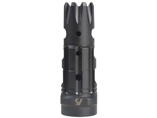 Strike Industries Triple Crown Comp Muzzle Brake 5.56mm 1/2"-28 Thread Steel Black For Sale