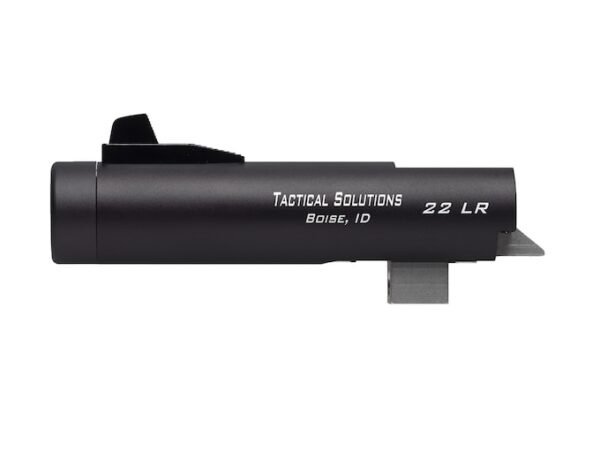Tactical Solutions Trail-Lite Barrel Browning Buck Mark 22 Long Rifle 1 in 16" Twist 4" Aluminum 1/2"-28 Threaded Muzzle For Sale
