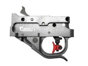 Timney Calvin Elite Adjustable Trigger Guard Assembly Ruger 10/22 2-3/4 lb Aluminum Red Trigger For Sale