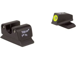 Trijicon HD Night Sight Set Beretta PX4 Storm Steel Matte 3-Dot Tritium Green with Front Dot Outline For Sale
