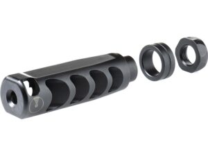Ultradyne Apollo Max Compensator Muzzle Brake with Timing Nut 7.62mm 5/8"-24 Thread Stainless Steel Nitride For Sale