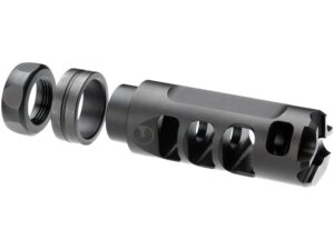 Ultradyne Mercury Compensator Muzzle Brake with Timing Nut Stainless Steel Nitride For Sale