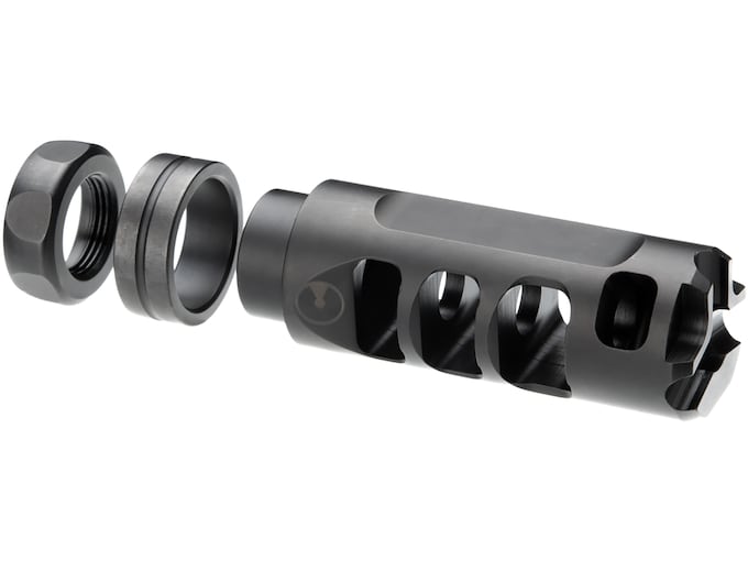 Ultradyne Mercury Compensator Muzzle Brake with Timing Nut Stainless ...