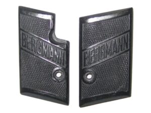 Vintage Gun Grips Bergmann 2A 25 ACP Polymer Black For Sale