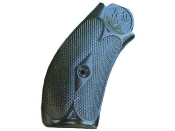 Vintage Gun Grips S&W New #3 Break Top Round Butt 44 Caliber Polymer Black For Sale
